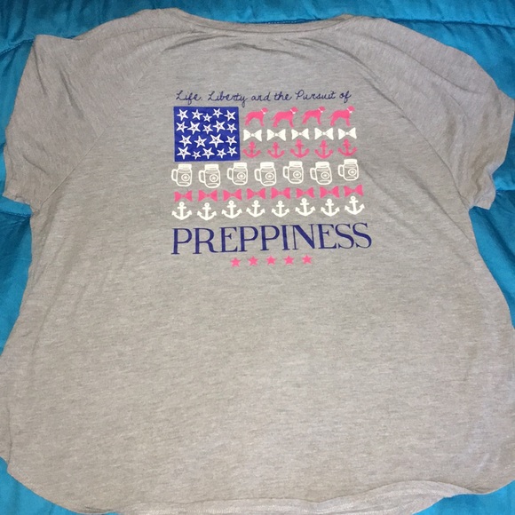 July 4th Preppy T-shirt - Picture 2 of 5